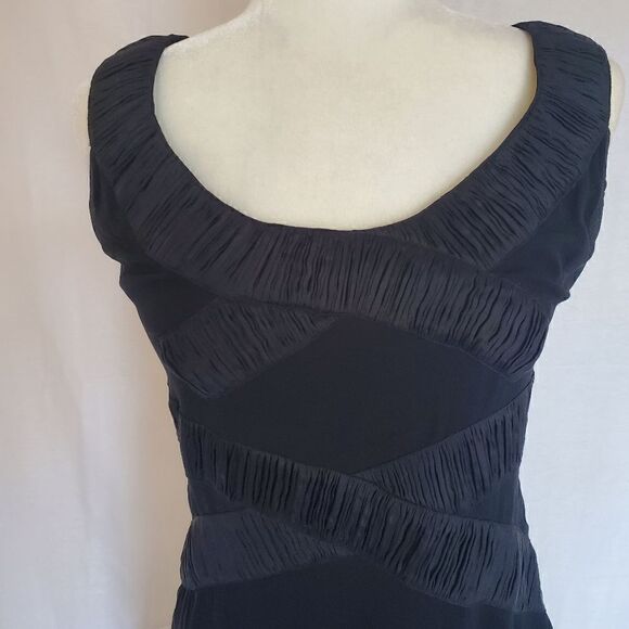 Yoana Baraschi black silk mesh dress 4 - Picture 9 of 13